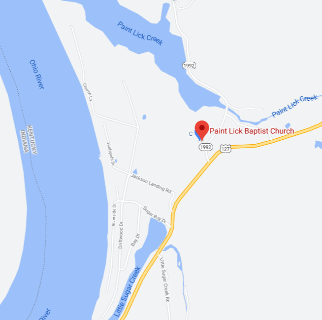 Contact Paint Lick Baptist Church